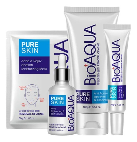 Kit Anti Acne Piel Grasa Bioaqu - g a $163