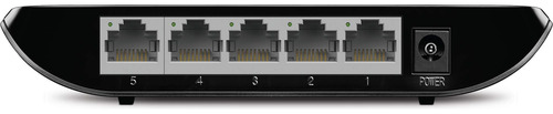 Switch De Rede Gigabit Ethernet Tp-link Tl-sg1005d De 5 Port