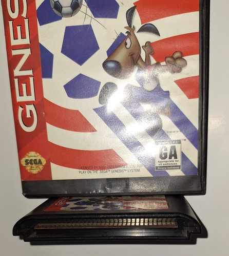 Juego Original Sega Genesis World Cup Usa 94 Sega Genesis (Usado)
