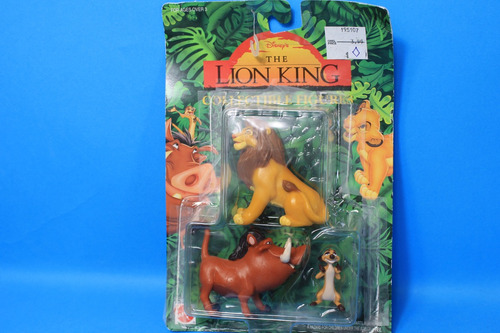 Simba Pumbaa Timon The Lion King Mattel (Usado)