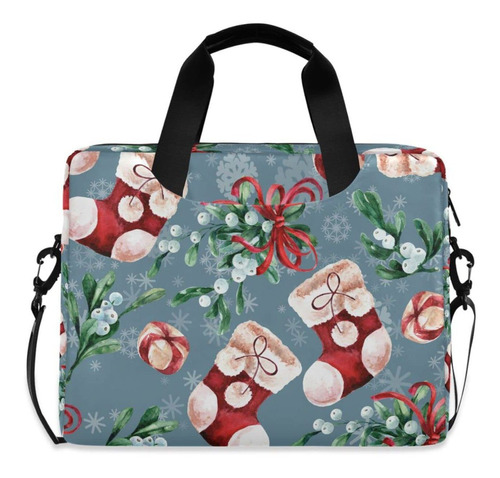 Sletend Calcetine Navidad 15,7  Funda Para Portatil Bolsa