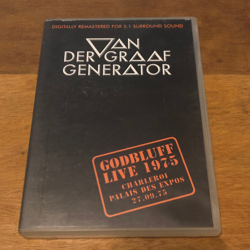 Van Der Graaf Generator - Godbluff Live 1975 / Europeo / Dvd