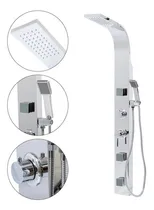 Comprar Kubel Monti Ducha Escocesa Columna 3 Jets Panel Baño Color Acero