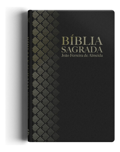 Bíblia RC grande - 1 Cor semi luxo - Preta, de Almeida, João Ferreira de. Geo-Gráfica e Editora Ltda, capa dura em português, 2019