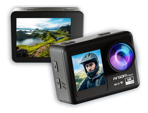 Camara De Accion Argom Epic 85 Dual Screen 4k Ultra Hd