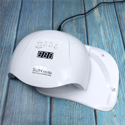 Imagen 5 de 7 de Cabina Uv + Torno Led Sun X5 Plus 80w Uñas Semipermanentes