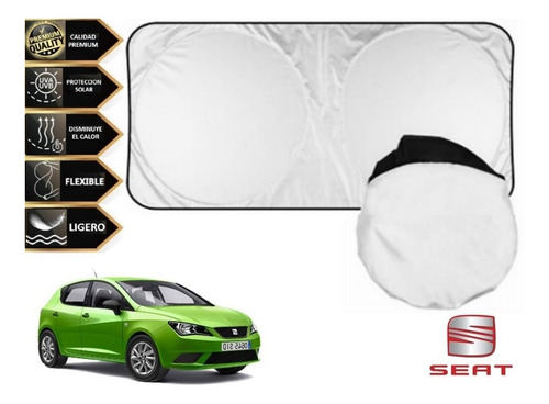 Protector Parabrisas Cubresol Parasol Seat Ibiza 1.6l 2017