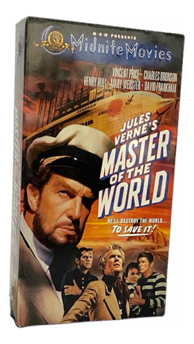 Jules Vernes Master Of The World. Película. Vhs.v. Price.