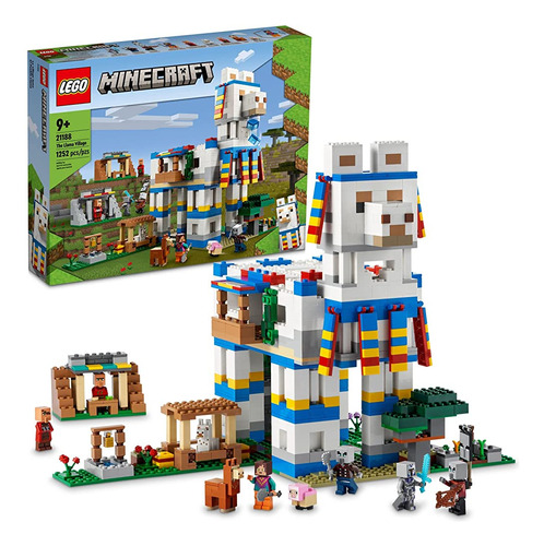 Lego Minecraft The Llama Village 21188 Set De Juguetes De Co