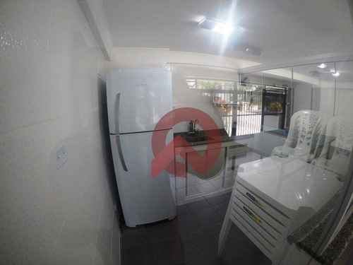 Imagem 13 de 18 de Apartamento Com 1 Dormitório À Venda, 69 M² Por R$ 185.000,00 - Tupi - Praia Grande/sp - Ap1029