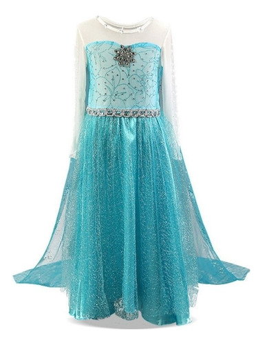 Vestido , Disfraz De Frozen 