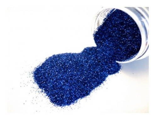 12 Cores De Glitter Purpurina Com Brilho Escolar, Artesanato Cor Azul-escuro