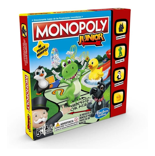 Monopoly Junior A6984 Mi Primer Monopoly Infantil Juego Mesa