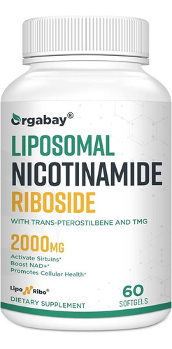 Ribosido Nicotinamida Liposomal Energia Celular Nad+ 2000mg
