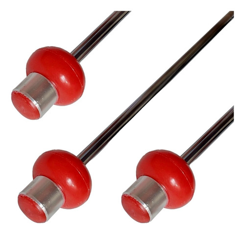 Kit De 8 Varillas Para Futbolito Con Perilla 1/2 Pulgada