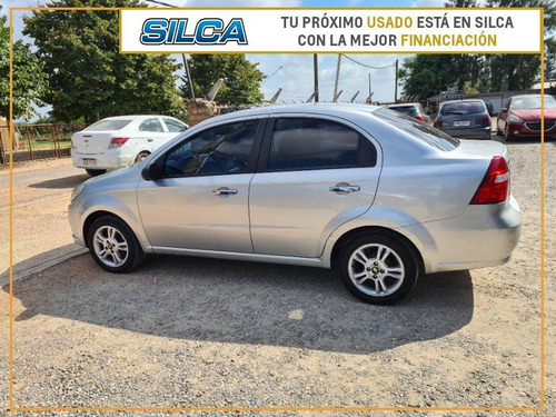 Chevrolet Aveo Lt G3 2012 Gris Plata 4 Puertas