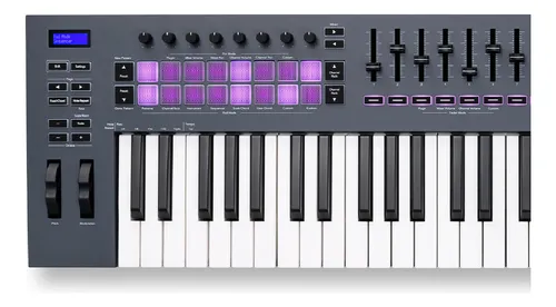 Teclado Controlador Midi Novation Fl Key 61 Teclas Pad Fader