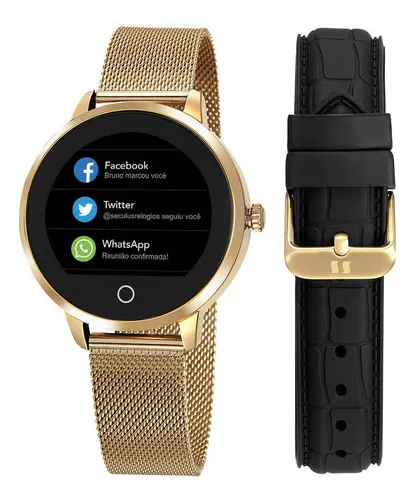 Relógio Digital Smartwatch Dourado Elegante + Pulseira de Bônus - GoldWatch  – DIVINA ESCOLHA