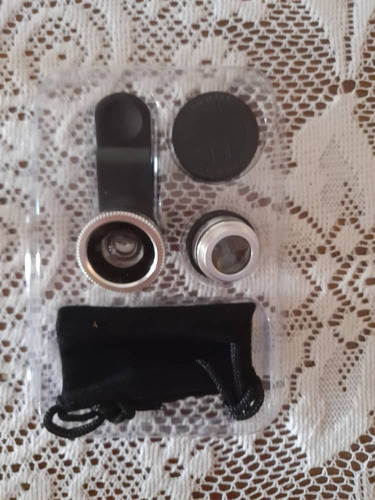 Imagen 4 de 4 de Lentes De Camara 3 En 1 Ojo De Pez