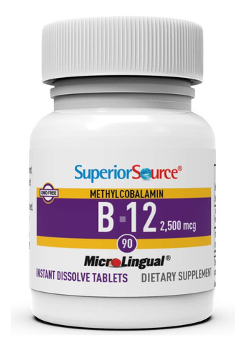 Suplemento De Fonte Superior De Vitamina B12 Metilcobalamina