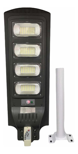 Lámpara Led Solar 120w Control Y Sensor + Soporte