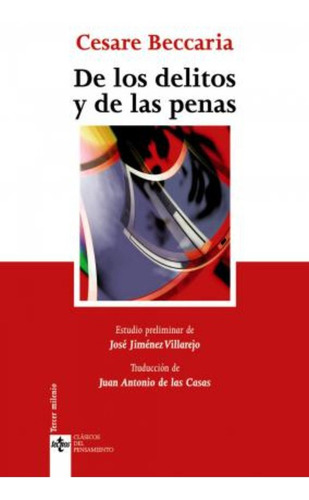 De Los Delitos Y Las Penas - Beccaria Cesare (libro)