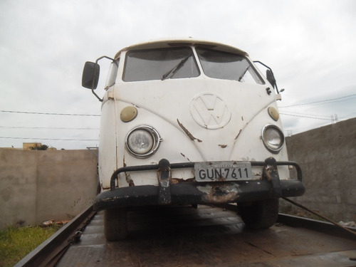 Kombi Vw Van Corujinha 1975 Funcionando P/ Restaurar Barato