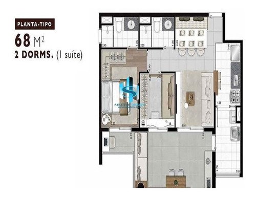 Imagem 10 de 10 de Apartamento A Venda Em Sp Barra Funda - Ap08314 - 71051052