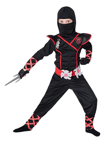 Disfraz De Ninja De Halloween Para Niños Disfraz De Ninja P