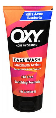 Face Wash Oxy Acne Medication Maximum Acne, 150 Ml (paquete