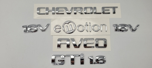 Chevrolet Aveo Gti Emotion Emblemas 