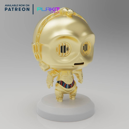 C-3po Star Wars Coleccionable Estilo Funko Pop