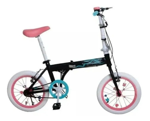 Bicicleta Plegable Bia Rodado 16 Disney 7152b