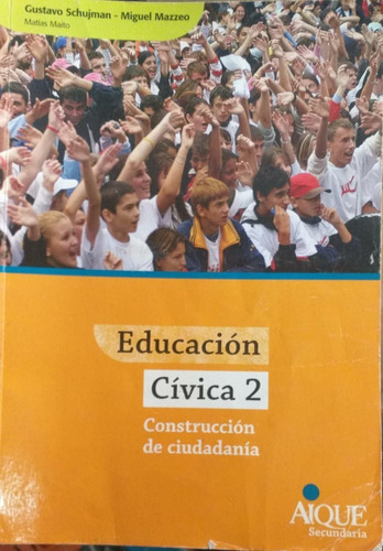 Educación Cívica 2 Construcción Ciudadana Aique
