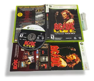 Rock Band Track Pack Ac Dc Live Xbox 360 Envio Ja!