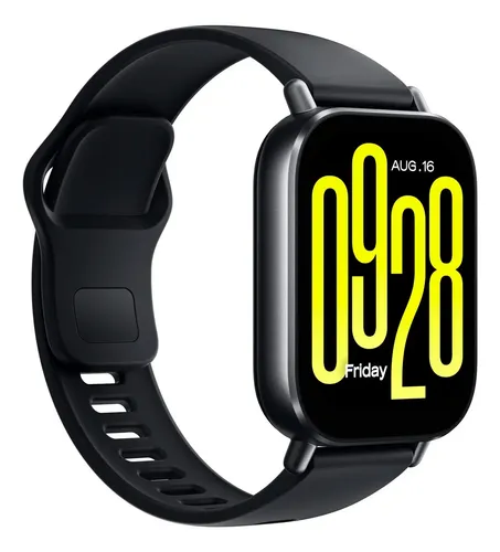 Smartwatch Xiaomi Redmi Watch 5 Active Alexa Caixa Preto Pulseira Preto Desenho Da Pulseira Esportiva