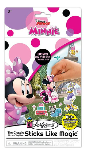 Colorforms Disney Minnie Mouse - Juego De Viaje - Piezas Se