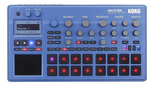 Korg Electribe 2 Blue Estacion De Produccion Musical Color Azul