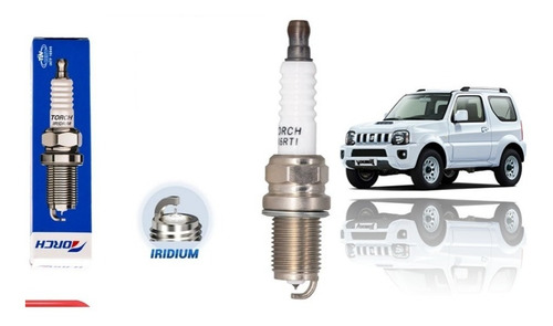 Bujías Iridium Suzuki Jimny 1.3 G13 100.000km Juego X4 Nuevo