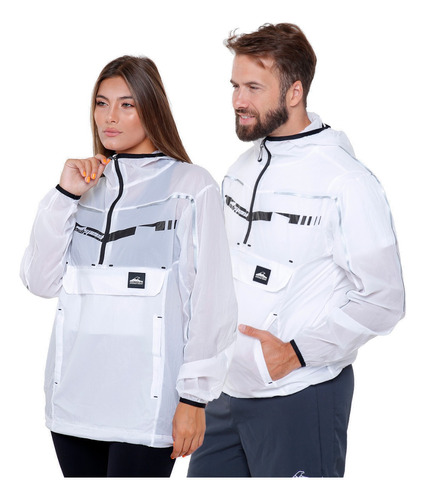 Campera Rompeviento Hombre Mujer Montagne Anorak