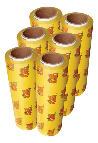 6 Rollos Vitafilm Grado Alimenticio Domestico Don Playito