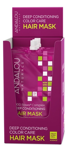 Andalou Naturals  Roses Complex Color Care - Mascarilla Par.