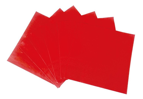 Servilletas De Papel Rojas X20 Unidades