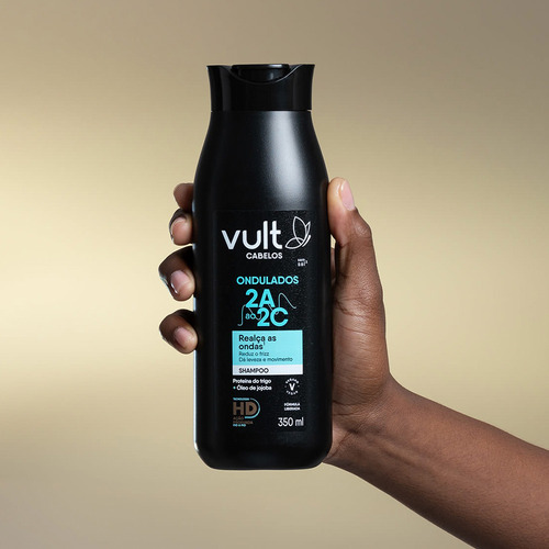 Kit Shampoo E Condicionador Cabelos Ondulados 2a 2b 2c Vult