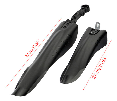 . Guardabarros Delantero Y Trasero For Bicicleta De Montaña