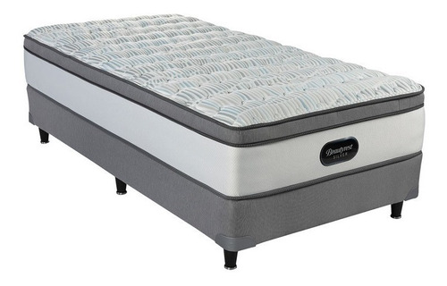 Sommier 1 Plaza Resortes Simmons Beautyrest Silver 90x190 Cm