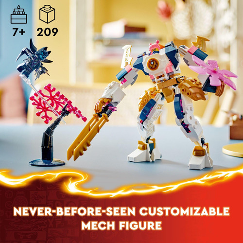 Figura De Acción De Juguete Lego Ninjago Soras Elemental Tec