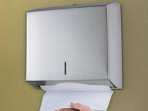 Dispensador De Toallas De Papel En Acero Inoxidable