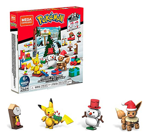 Mega Construx Pokemon Calendario De Vacaciones Calendario De