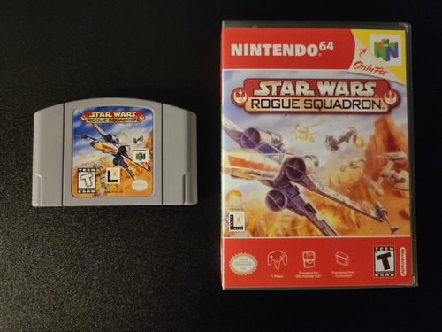 Star Wars Rogue Squadron + Caja - Nintendo 64 - Original 